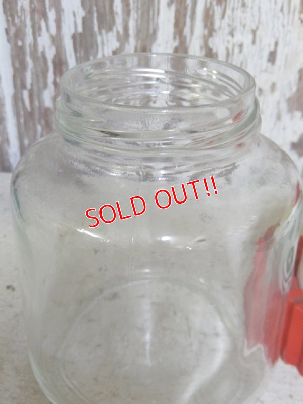画像7: dp-161015-07 Bosco / Hazel Atlas 60's Clown Glass Jar