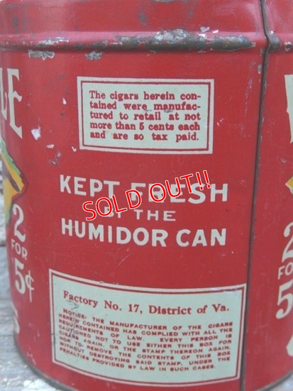 画像4: dp-161015-05 WAR EAGLE CIGARS / 40's Tin Can