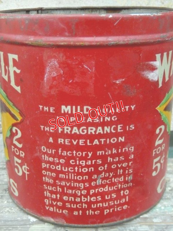 画像5: dp-161015-05 WAR EAGLE CIGARS / 40's Tin Can