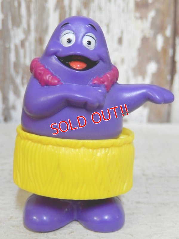 画像1: ct-161001-13 McDonald's / Grimace 1996 Meal Toy