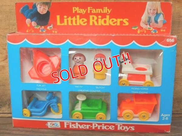 画像1: ct-161001-21 Fisher-Price / 1974 Play Family Little Riders Box