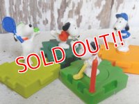 ct-161001-12 Snoopy / McDonald's 1996 Meal Toy "Snoopy All Star" set of 4