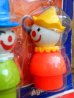 画像3: fp-161001-19 Fisher-Price / 80's Little People "Circus Clowns" (3)