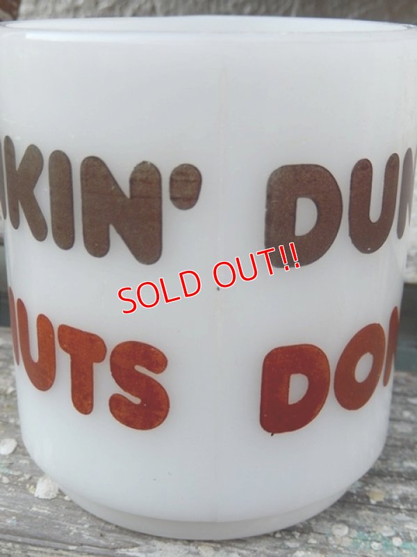 画像5: dp-161101-08 DUNKIN' DONUTS / Glasbake 60's Mug 【JUNK】