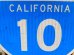 画像3: dp-161101-03 INTERSTATE Sign "California 10"