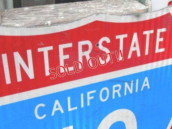 画像2: dp-161101-03 INTERSTATE Sign "California 10"