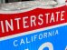 画像2: dp-161101-03 INTERSTATE Sign "California 10" (2)