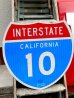 画像1: dp-161101-03 INTERSTATE Sign "California 10" (1)