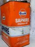 画像5: dp-161101-10 Gulf / 60's-50's Saphire Two U.S Gallons Motor Oil Can