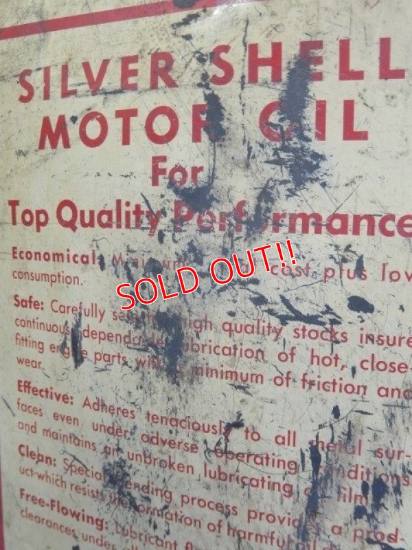 画像8: dp-161101-09 SHELL / 50's Two Gallons Motor Oil Can