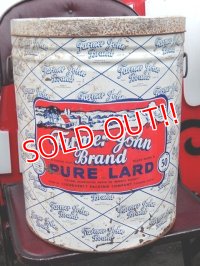 dp-161101-11 Farmer John Brand / 60's Pure Lard Can