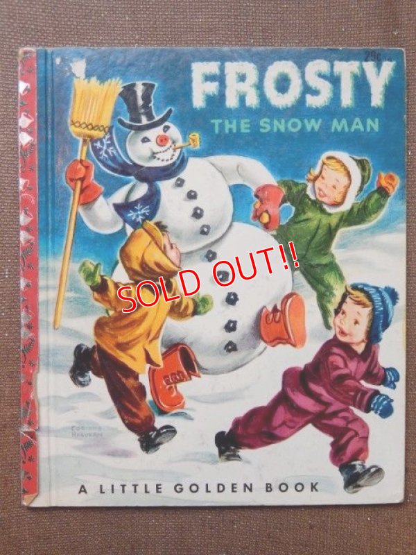 画像1: ct-150401-09 FROSTY THE SNOWMAN / 50's Picture Book