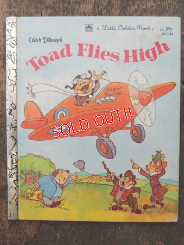 画像1: bk-160706-11 Walt Disney's Toad Flies High / 80's Picture Book