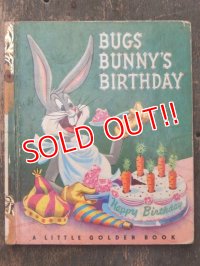 bk-160706-07 Bugs Bunny Birthday / 50's Picture Book