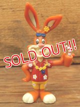 ct-161003-42 Nestlé / Quik Bunny 90's Mini PVC Figure (I)