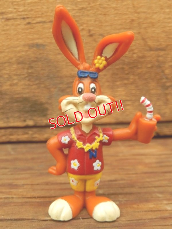 画像1: ct-161003-42 Nestlé / Quik Bunny 90's Mini PVC Figure (I)