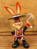 画像1: ct-161003-42 Nestlé / Quik Bunny 90's Mini PVC Figure (F) (1)