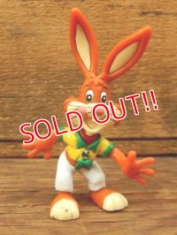 ct-161003-42 Nestlé / Quik Bunny 90's Mini PVC Figure (B)