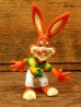 画像1: ct-161003-42 Nestlé / Quik Bunny 90's Mini PVC Figure (B) (1)