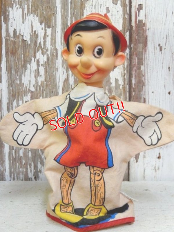 画像1: ct-161110-04 Pinocchio / Gund 50's Hand puppet