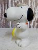 画像2: ct-161110-10 Snoopy / 70's-80's Vinyl Squeak Toy "Tennis" (2)