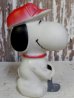 画像2: ct-161110-11 Snoopy / 70's-80's Vinyl Squeak Toy "Golf" (2)