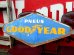 画像1: dp-161118-07 Goodyear / 60's〜Metal Sign (1)