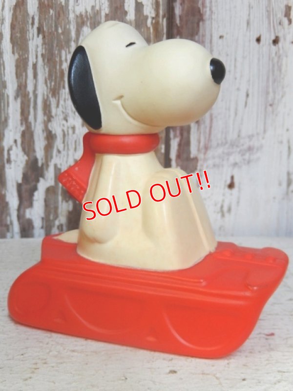 画像2: ct-161120-08 Snoopy / 70's AVON Snow Flyer Bubble Bath Bottle