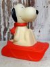 画像2: ct-161120-08 Snoopy / 70's AVON Snow Flyer Bubble Bath Bottle (2)