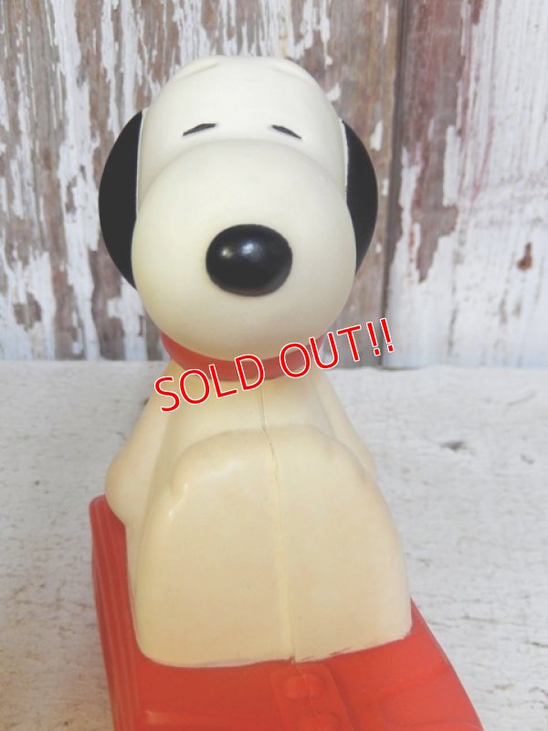 画像5: ct-161120-08 Snoopy / 70's AVON Snow Flyer Bubble Bath Bottle