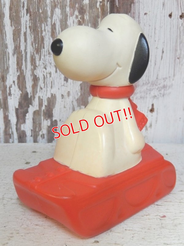 画像1: ct-161120-08 Snoopy / 70's AVON Snow Flyer Bubble Bath Bottle