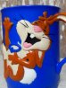 画像2: ct-140520-01 Nestlé / Quik Bunny 80's Plastic Mug (Blue) (2)