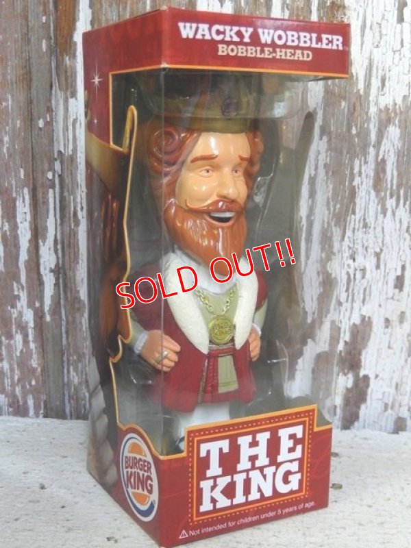 画像1: ct-161201-06 Funko Wacky Wobbler / Burger King "THE KING"