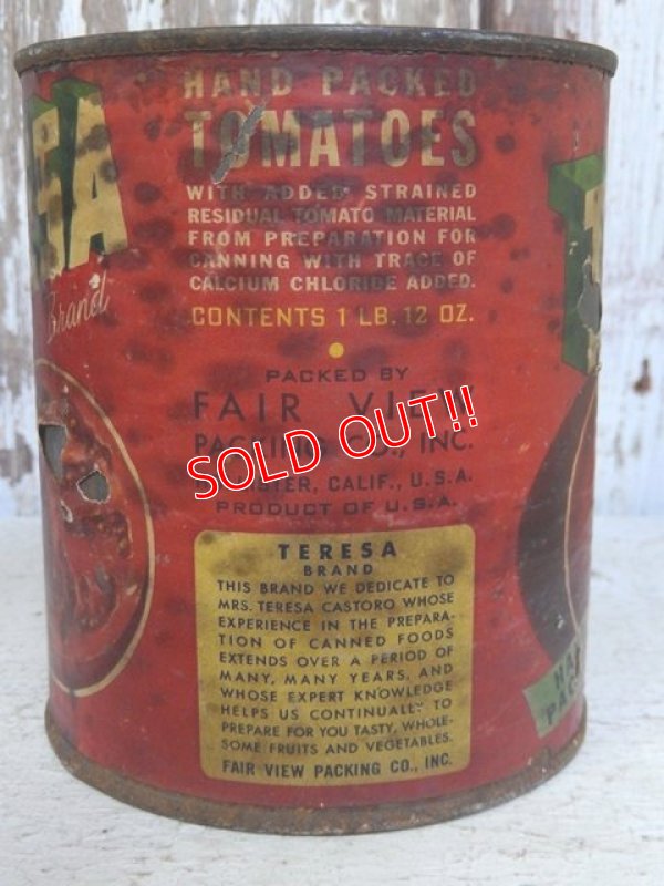 画像3: dp-161201-02 Teresa Brand / Hand Pack Tomatoes Vintage Can