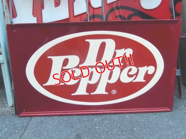 画像1: dp-161201-05 Dr Pepper / 80's Metal Sign