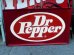 画像1: dp-161201-05 Dr Pepper / 80's Metal Sign (1)