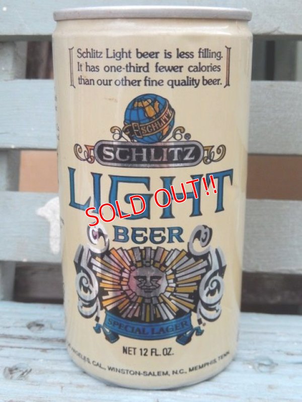 画像1: dp-161212-08 SCHLITZ LIGHT / 70's Beer Can