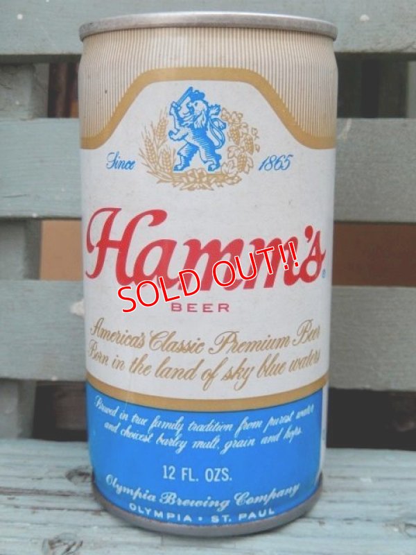 画像1: dp-161212-07 Hamm's / 70's Beer Can