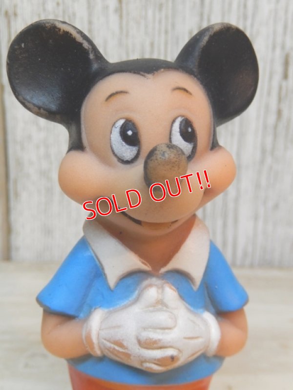 画像2: ct-161218-01 Mickey Mouse / 70's-80's Soft Vinyl Doll