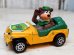 画像1: ct-161218-08 Yogi Bear / Corgi 80's Die Cast Jeep (1)