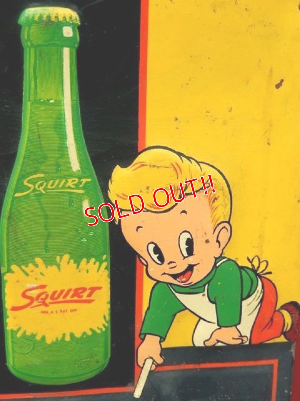 画像2: dp-161218-05 Squirt / 1950's Menu Board Sign