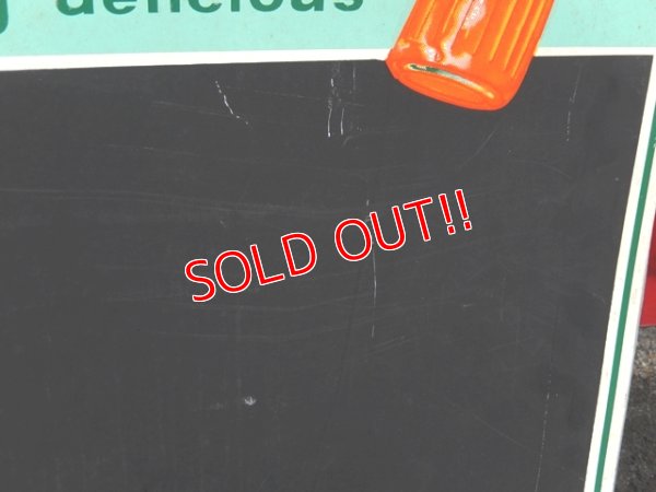 画像5: dp-161218-04 Crush / 1960's Menu Board Sign