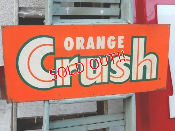 画像1: dp-161218-03 Crush / 1960's Metal Sign