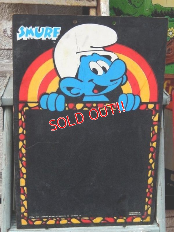 画像1: ct-161218-05 Smurf / 1980's Blackboard