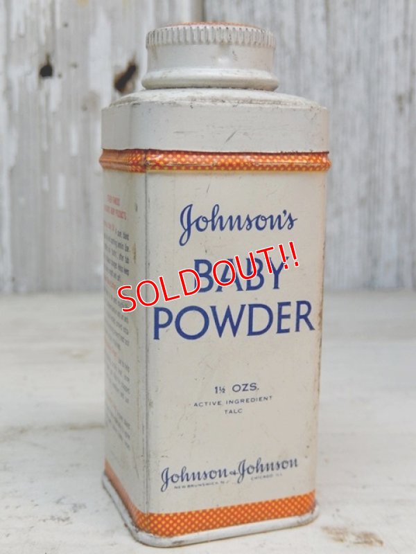 画像1: dp-161218-40 johnson's Baby Powder Can