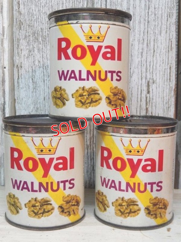 画像1: dp-161218-28 ROYAL / Vintage Walnuts Can