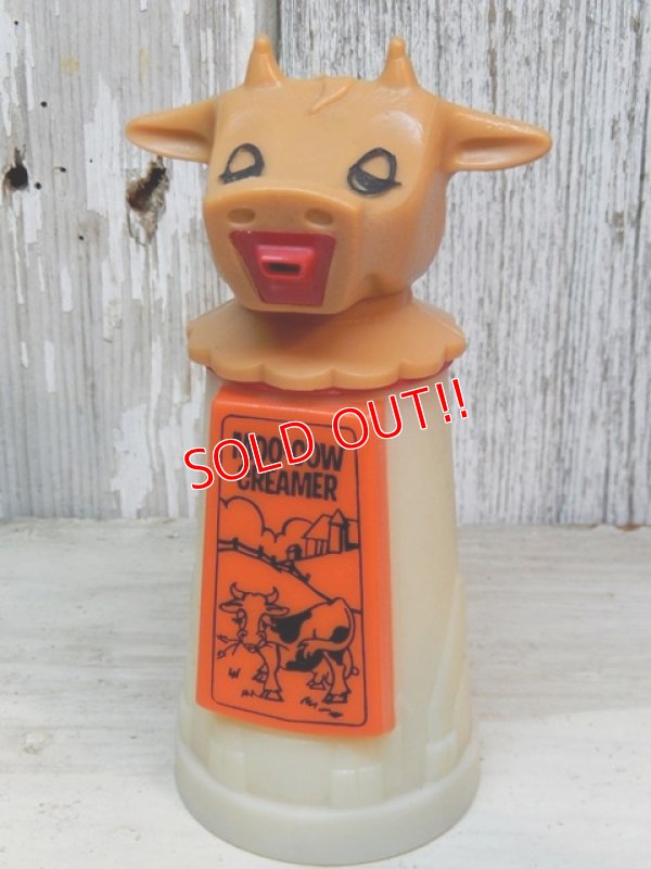 画像1: dp-161218-24 Whirley / 60's-70's Moo-Cow Creamer "Orange"