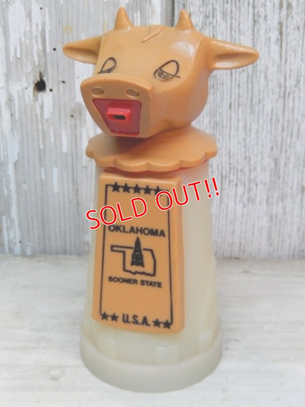 画像1: dp-161218-21 Whirley / 60's-70's Moo-Cow Creamer "OKLAHOMA"