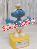 ct-170111-08 Smurf / Helm 80's Push Puppet