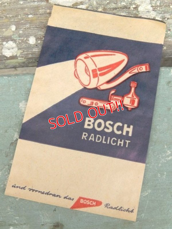 画像1: dp-161218-35 BOSCH / Vintage Paper Bag